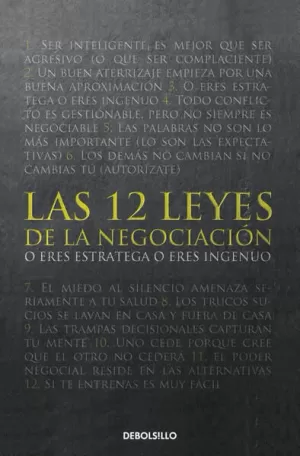 LAS 12 LEYES DE LA NEGOCIACIÓN