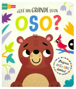 LIBRO CON VENTANAS DESLIZABLES: ¿QUÉ TAN GRANDE ES UN OSO?