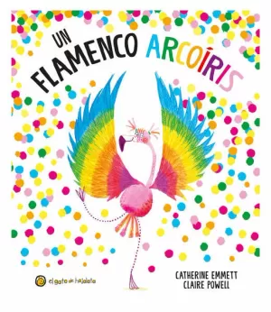 UN FLAMENCO ARCOÍRIS