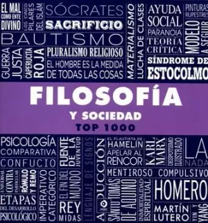 FILOSOFÍA Y SOCIEDAD TOP 1000 /TD