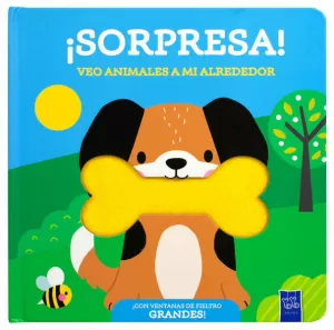 LIBRO INFATIL: ¡SORPRESA! VEO ANIMALES A MI ALREDEDOR
